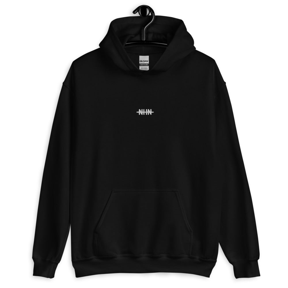 NHN Uniseks hoodie met geborduurd logo - NHN Artworks